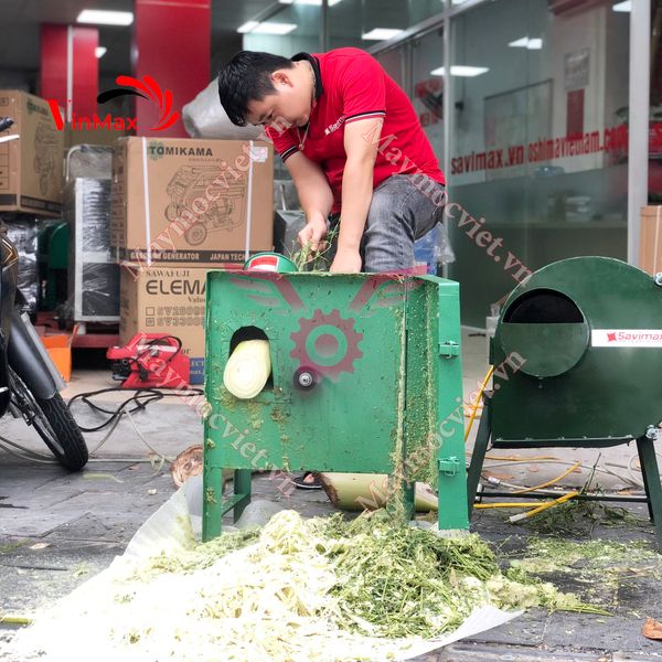 Máy Băm Cỏ Vuông Động Cơ 1.1KW TK44