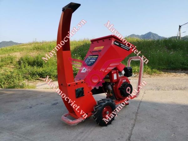 Máy băm cành cây, gỗ di động Savi420