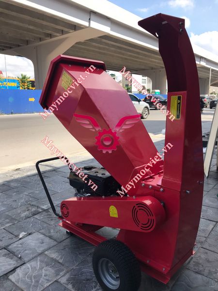 Máy băm cành cây, gỗ di động Savi420