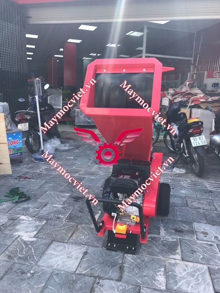 Máy băm cành cây, gỗ di động Savi420