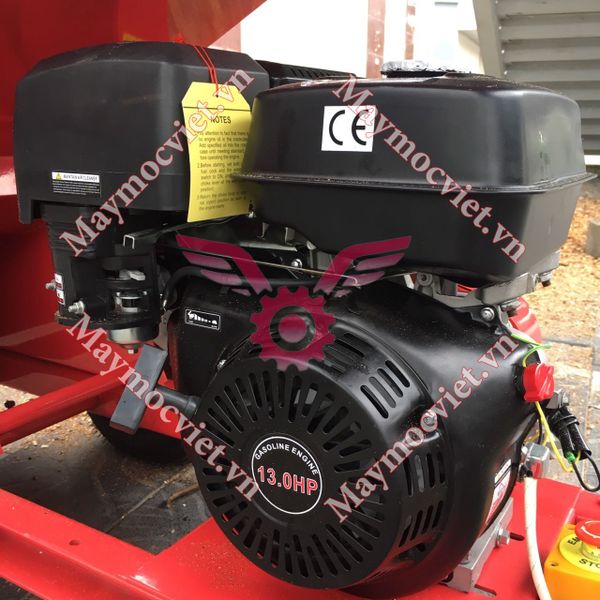 Máy băm cành cây, gỗ di động Savi420