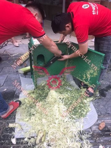 Máy Băm Cỏ Vuông Động Cơ 1.1KW VM BC1100