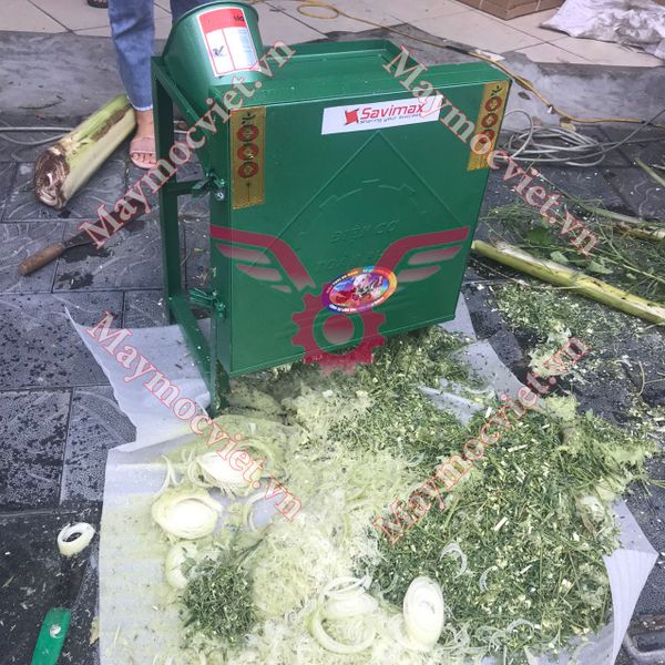 Máy Băm Cỏ Vuông Động Cơ 1.1KW VM BC1100