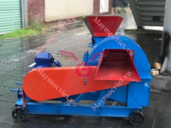 Máy băm mùn cưa, xơ dừa động cơ điện DC11
