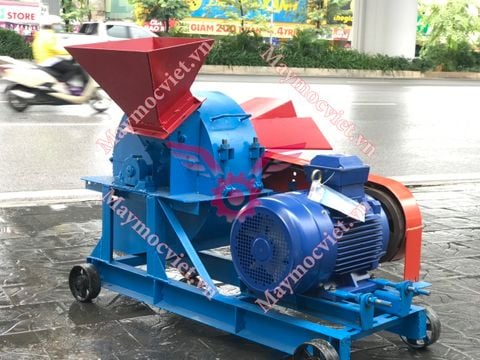 Máy băm mùn cưa, xơ dừa động cơ điện DC11
