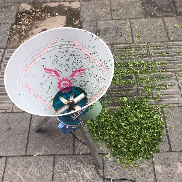 Máy băm cỏ voi, rau, lục bình dạng phễu BP500