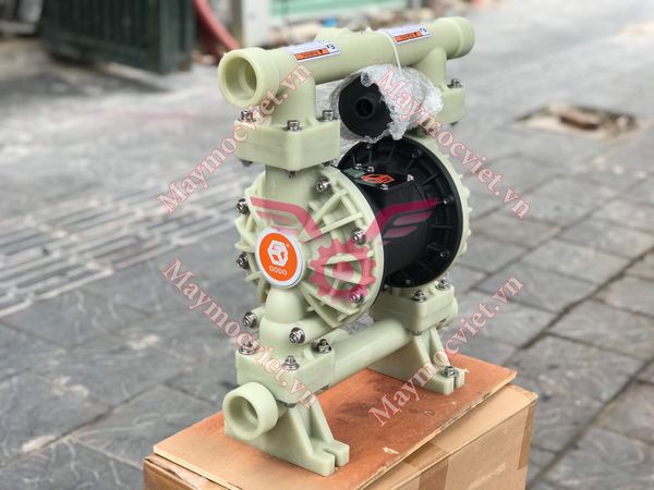 Bơm Màng Khí Nén GODO QBY3-100 NHỰA PP