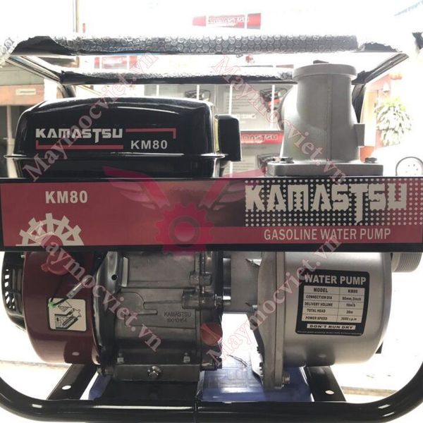 MÁY BƠM NƯỚC CHẠY XĂNG KAMASTSU KM80