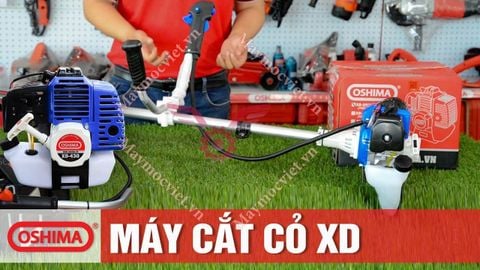 Máy cắt cỏ Oshima XD 411 cần xoay
