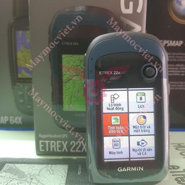 Máy định vị GPS Garmin Etrex 22X ( hỗ trợ Tiếng Việt )