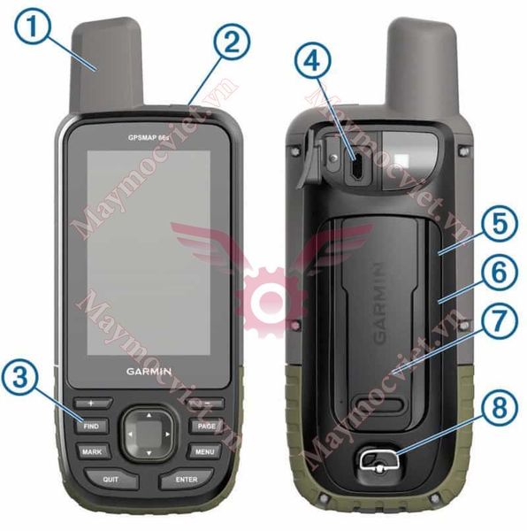 Máy định vị cầm tay Garmin GPSmap 66s