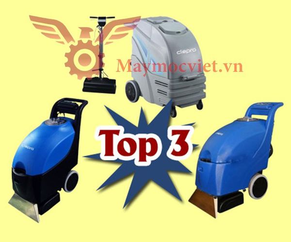 Máy giặt thảm, ghế sofa liên hợp dùng nước nóng và lạnh Clepro 3 in1 CT4A