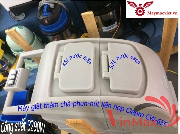 Máy giặt thảm, ghế sofa liên hợp CLEPRO CW-650