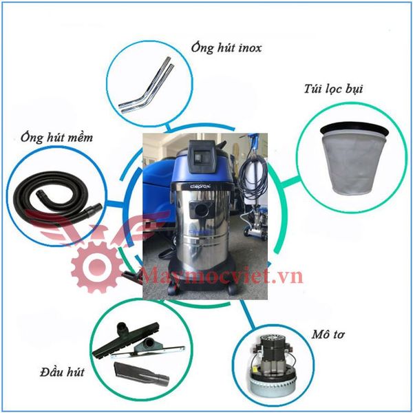 Máy hút bụi công nghiệp CleproX X2/70