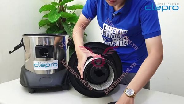Máy hút bụi khô và ướt Clepro S1/15 15 lít
