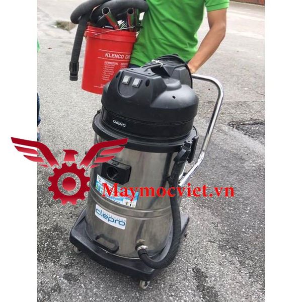 Máy hút bụi khô và ướt Clepro S2/60 (2 motor)