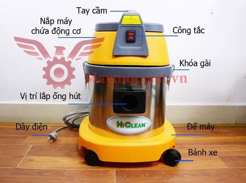 Máy hút bụi công nghiệp HiClean HC 15
