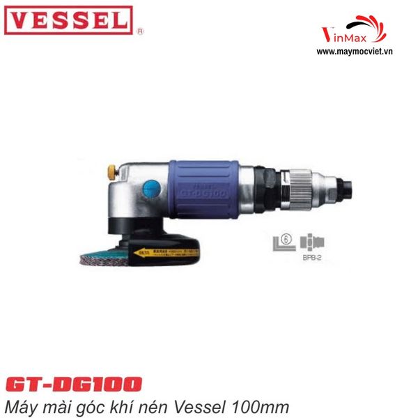 Máy mài góc dùng hơi Vessel GTDG100