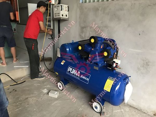 MÁY NÉN KHÍ PUMA AMICO 4HP 120L W-0.36/8 3 PHA