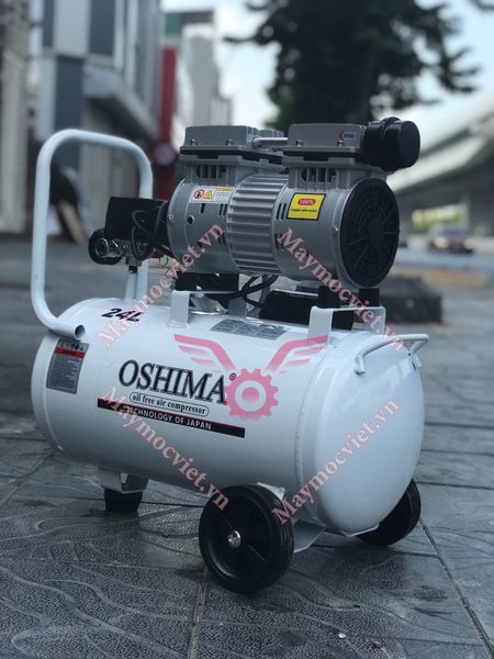MÁY NÉN KHÍ KHÔNG DẦU OSHIMA 24L