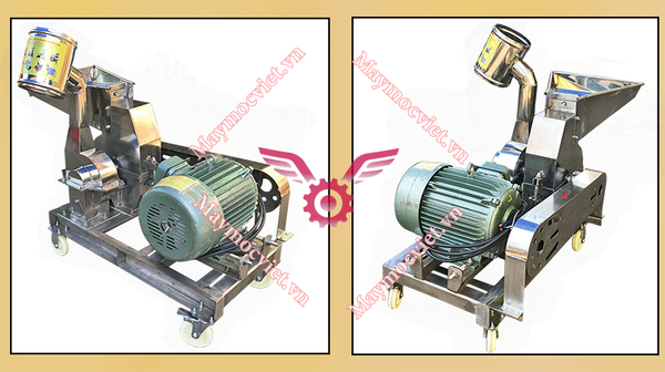 Máy nghiền bột 14 búa NVM14-inox