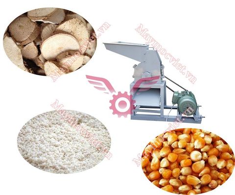 Máy nghiền bột, ngũ cốc 14 búa NVM14-D