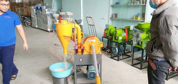 Máy nghiền ngô tự hút siêu mịn thế hệ mới SAVI TH3S