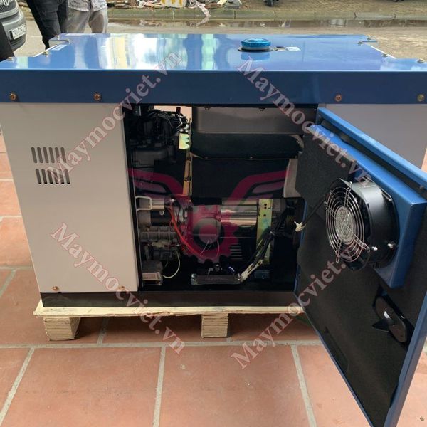 Máy phát điện chạy dầu 7kW Huspanda HD 8600S chống ồn