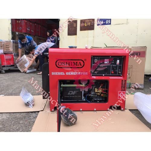 Máy phát điện chạy dầu có vỏ cách âm chống ồn Oshima OS- 8500NEW
