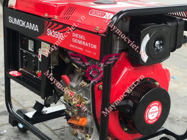 Máy Phát Điện Chạy Dầu 3Kw Sumokama SK3500