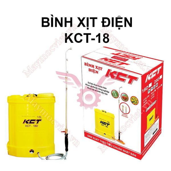Bình xịt điện KCT 18D
