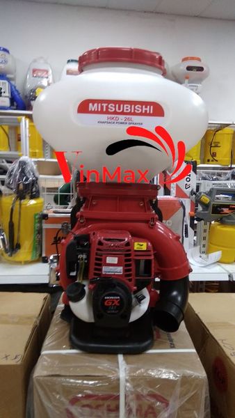 Bình xịt xạ phân MITSUBISHI HKD-26L động cơ 4 thì Honda GX35