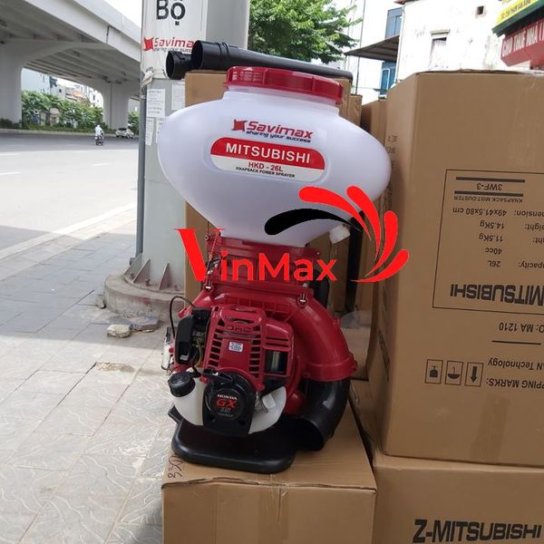 Bình xịt xạ phân MITSUBISHI HKD-26L động cơ 4 thì Honda GX35