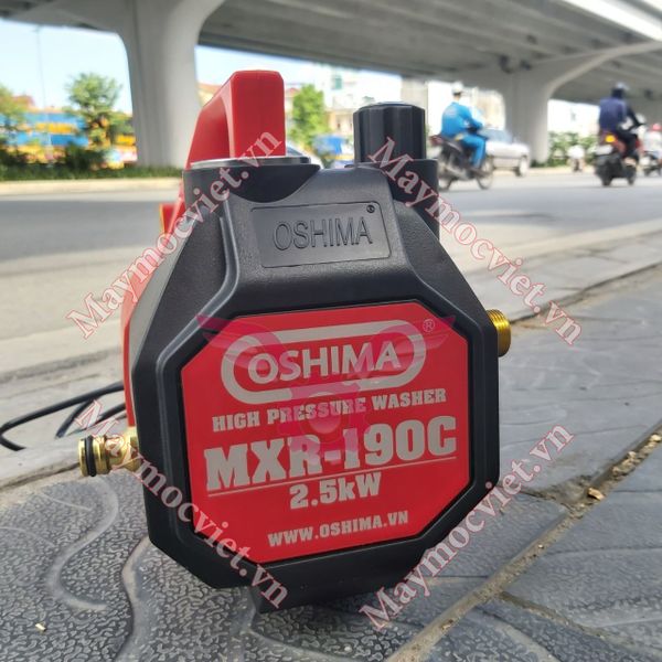 Máy xịt rửa xe Oshima OS-190C ( có chỉnh áp )