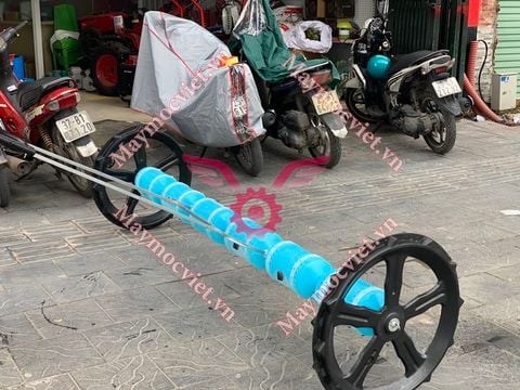 Thiết bị gieo hạt, sạ lúa thẳng hàng 6 trống