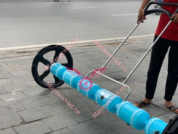 Thiết bị gieo hạt, sạ lúa thẳng hàng 6 trống