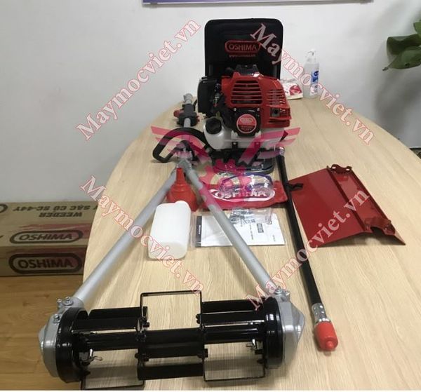 Máy sạc cỏ chữ Y Oshima SC-44Y
