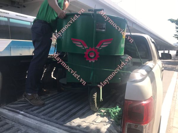 Máy trộn bê tông cưỡng bức Savi 90 (đường kính 90cm)