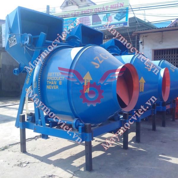 Máy trộn bê tông JZC 350 gầu lật