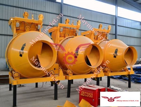 Máy trộn bê tông JZC 350 gầu lật
