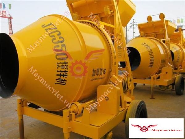 Máy trộn bê tông JZC 350 gầu lật