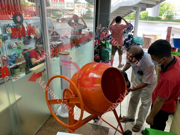 Máy trộn bê tông mini MT120