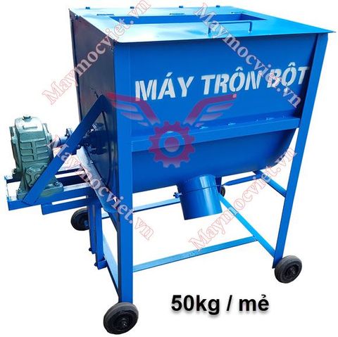 Máy trộn giá thể, thức ăn chăn nuôi 50kg/ mẻ TVM-50