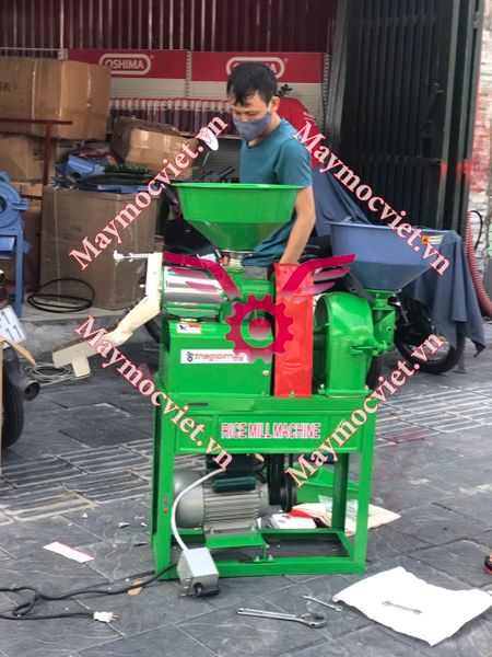 Máy xát gạo mini 2 chức năng 6NF-41