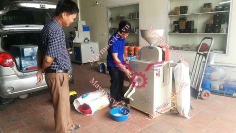 Máy xay xát lúa gạo liên hoàn TGM LH300
