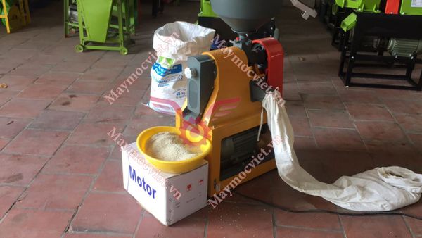 Máy xát gạo mini liên hoàn 6N40-D