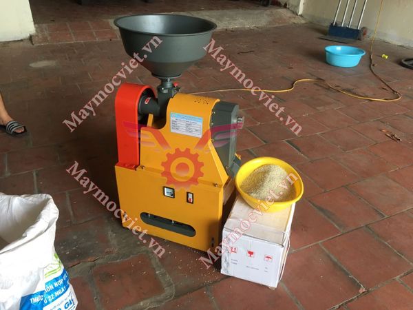 Máy xát gạo mini liên hoàn 6N40-D