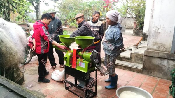 Máy xát gạo mini 2 chức năng 6NF-41