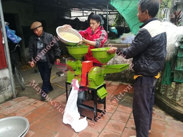Máy xát gạo mini 2 chức năng 6NF-41