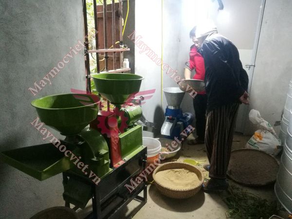Máy xát gạo mini 2 chức năng 6NF-41